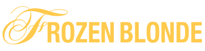 frozen blond logo 2